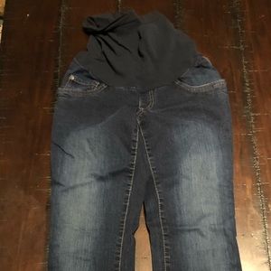 Boot cut maternity jeans
